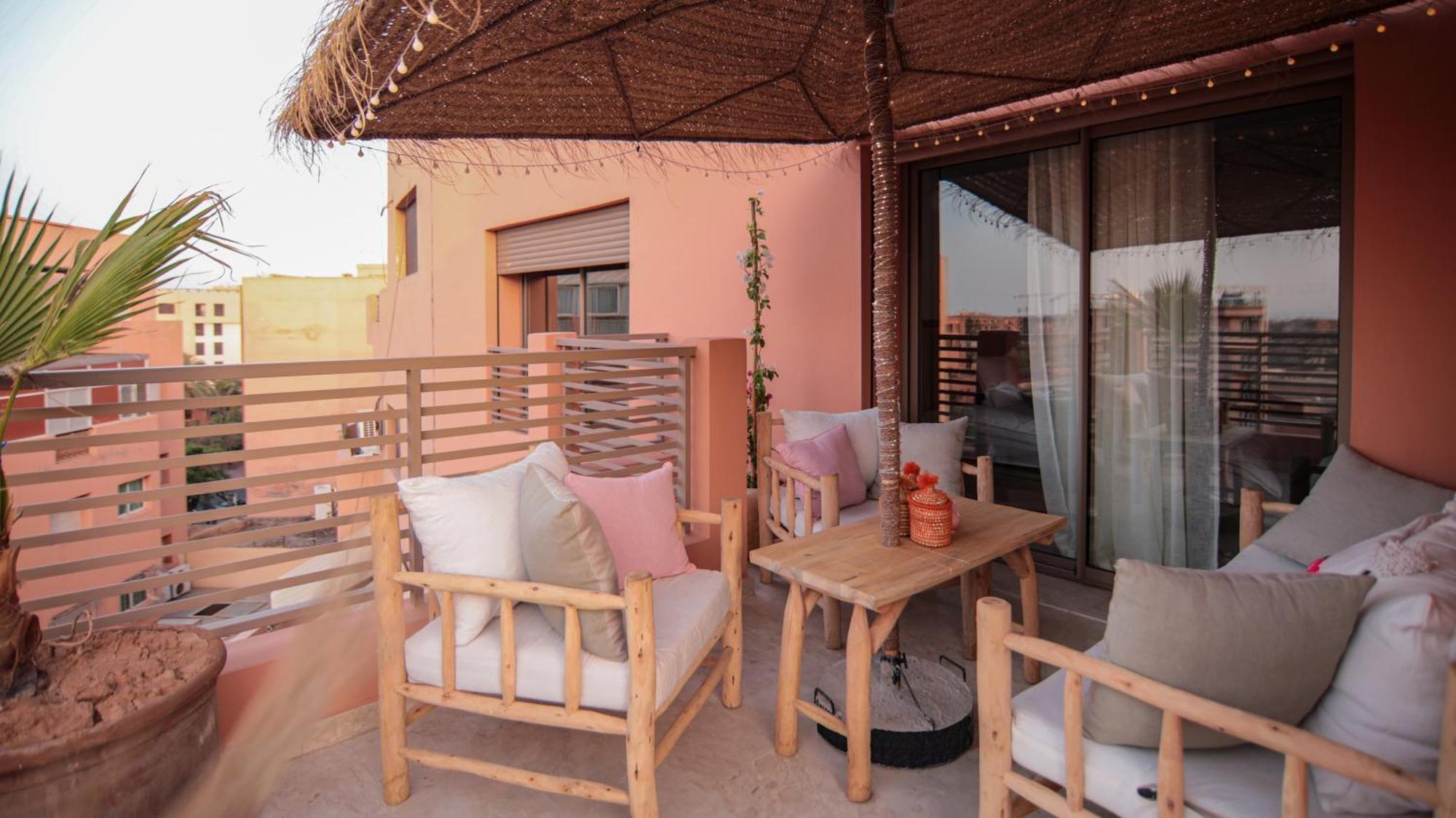 Piscine Chauffee - Sauna - Hammam - Appart Coeur De Gueliz Marrakesh Bagian luar foto